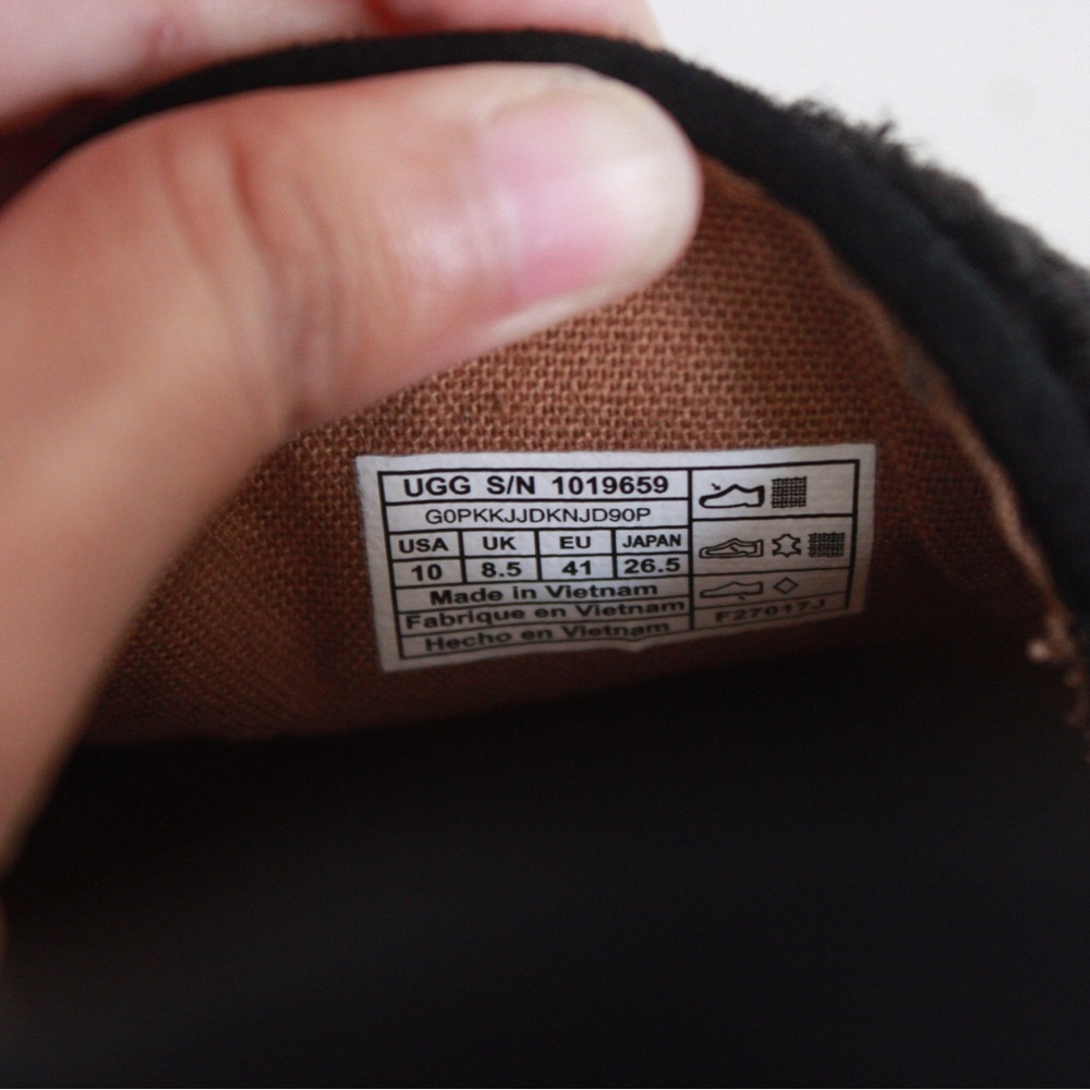 UGG Ricci Black Slip-Ons - Picture 7 of 8